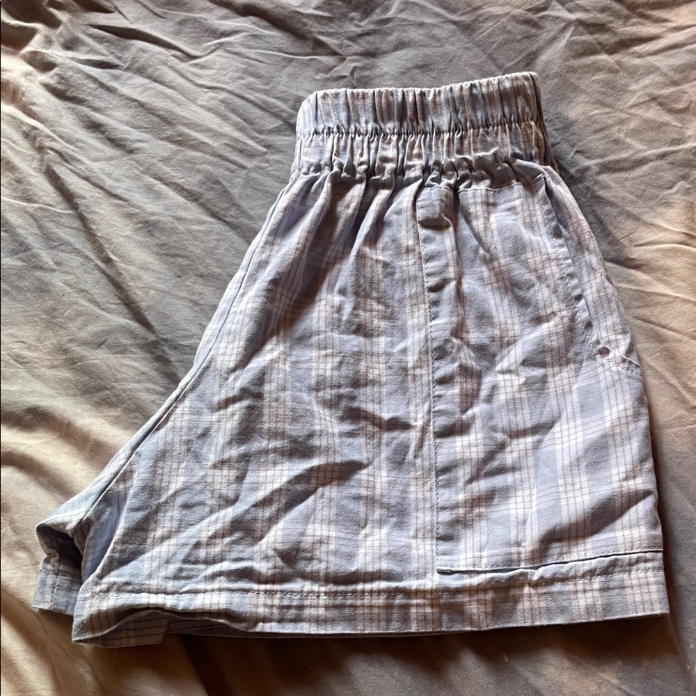 light blue palaka shorts
